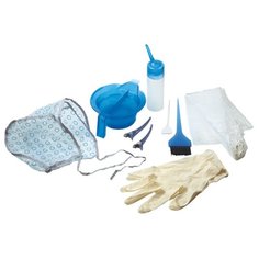 DEWAL Набор для окрашивания T-1218K2, 9 предметов синий