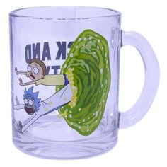 ND Play Кружка Рик и Морти Портал 320 мл прозрачный/зеленый