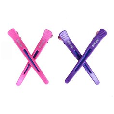 Зажим DEWAL CL2015 4 шт. розовый/фиолетовый