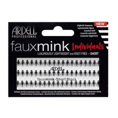 Ardell Пучки ресниц безузелковые Faux Mink Individuals Short черный