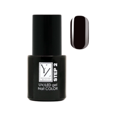 Гель-лак для ногтей Yllozure UV/LED, 10 мл, оттенок черная эмаль