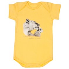 Боди LEO размер 62, желтый Лео