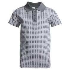 Поло N.O.A. размер 28, серый NOA