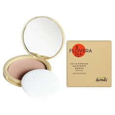 Flovera Пудра компактная Шелковая Дымка 02 нейтральный бежевый