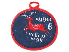 Прихватка Доляна Чудес в Новом Году 17x17cm 4209468