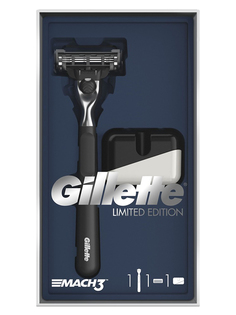 Бритва Gillette Mach3 Limited Edition + 1 кассета и подставка 7702018479429