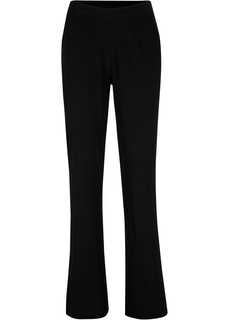 Брюки вязаные Flared Bonprix