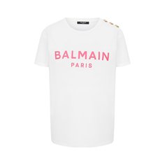 Хлопковая футболка Balmain