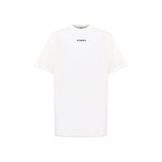 Хлопковая футболка Vetements