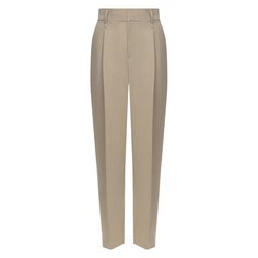 Брюки из вискозы и льна Brunello Cucinelli