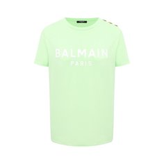 Хлопковая футболка Balmain