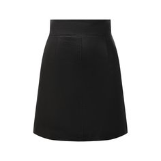Кожаная юбка Dolce & Gabbana
