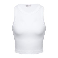 Хлопковый топ Brunello Cucinelli