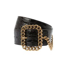Кожаный ремень Saint Laurent