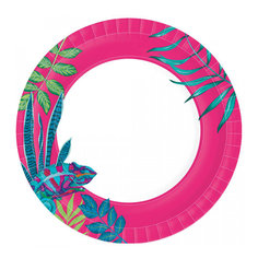 Тарелки бумажные Paper+Design Chameleon 22 см 10 шт