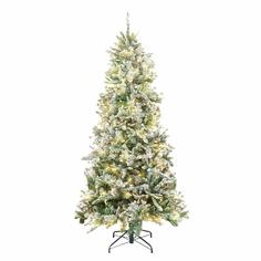 Елка новогодняя Polygroup 228cm canyon flocked fir tree