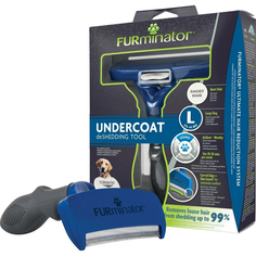 Фурминатор для собак FURminator L для крупных собак с короткой шерстью