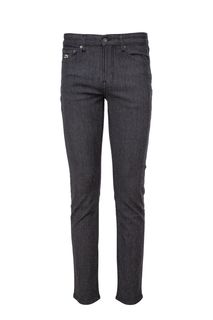 Серые джинсы зауженного кроя со стандартной посадкой Lacoste
