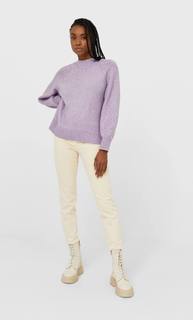 Stradivarius Свитер Из Валяной Пряжи Женская Коллекция Multicolor Xl
