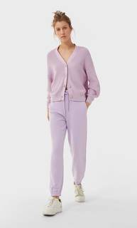Stradivarius Кардиган Со Спущенными Плечевыми Швами Женская Коллекция Multicolor S