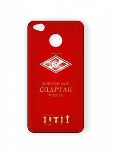 Spartak Чехол для Xiaomi Redmi 4X "ЗОЛОТОЙ МОЙ СПАРТАК МОСКВА" красный