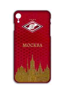Spartak Чехол для IPHONE XR S T"Золотой мой Спартак Москва" красный
