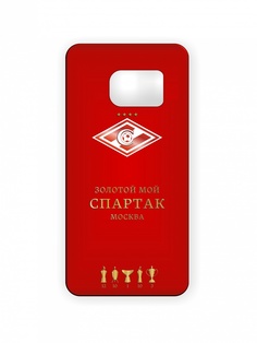 Spartak Чехол для Samsung Galaxy S7 "ЗОЛОТОЙ МОЙ СПАРТАК МОСКВА" красный