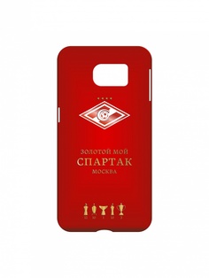 Spartak Чехол для Samsung Galaxy S6 "ЗОЛОТОЙ МОЙ СПАРТАК МОСКВА" красный