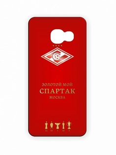 Spartak Чехол для Samsung Galaxy A7(2017) "ЗОЛОТОЙ МОЙ СПАРТАК МОСКВА" красный