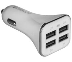 Автомобильное зарядное устройство Defender UCA-05 8A 4xUSB 83567