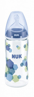 Бутылочка пластиковая 300 мл с силиконовой соской М р. 1 Nuk First Choice Plus