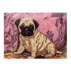 Набор для вышивания Сделай своими руками "Мопс"