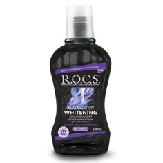 Ополаскиватель для полости рта R.O.C.S. "Black Edition" отбеливающий