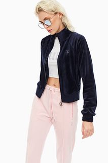 Толстовка женская Juicy Couture JCAPB475/131 синяя XS INT