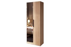Платяной шкаф Hoff Bauhaus 80105924 79,8х230х60,2, дуб сонома