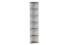 Стеллаж Hoff 80286683 36,5х36,5х215,8 см, белый/дуб сонома