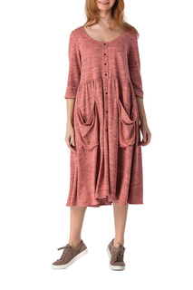 Платье женское Adzhedo 41728 красное 3XL
