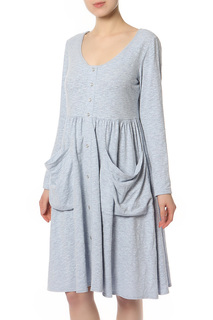 Платье женское Adzhedo 41675 голубое 3XL