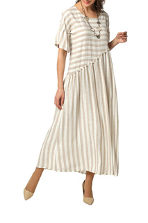 Платье женское DizzyWay 19204 бежевое 44