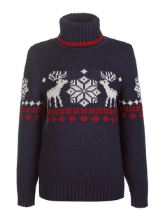 Свитер детский Scandica темно-синий, р. 86