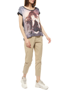 Футболка женская COMMA 88.707.32.3106 синяя 38