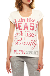 Футболка женская PLEIN SPORT F17C-WTK0206-SJY001N белая XS