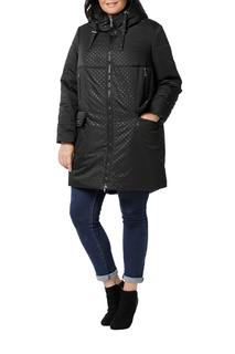 Пуховик-пальто женский DizzyWay 20420 черный 50