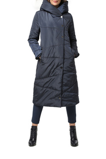 Пуховик-пальто женский DizzyWay 20314 синий 62