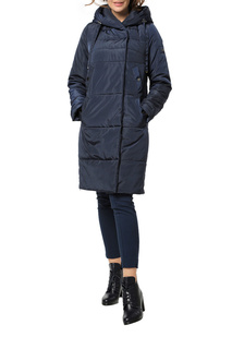 Пуховик-пальто женский DizzyWay 20403 синий 50