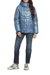 Куртка женская D`imma 2102 голубая 48-170