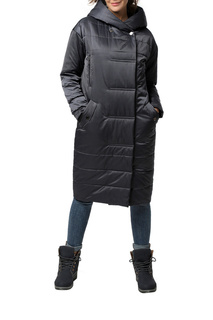 Пуховик-пальто женский DizzyWay 20406 синий 52