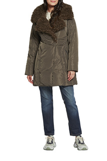 Куртка женская D`imma 2108 зеленая 50-170