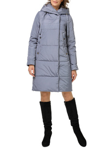 Пуховик-пальто женский DizzyWay 20403 серый 46