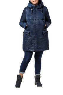 Пуховик-пальто женский DizzyWay 20420 синий 56